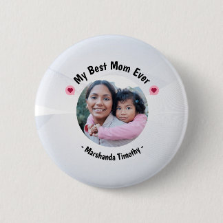 Kleines Abzeichen, große Liebe - Personalisieren S Button
