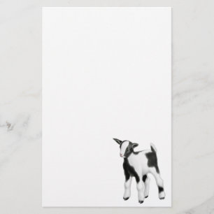 Kleines Baby-Ziegen-Briefpapier Briefpapier