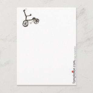 Kleines Bike Postkarte