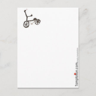 Kleines Bike Postkarte