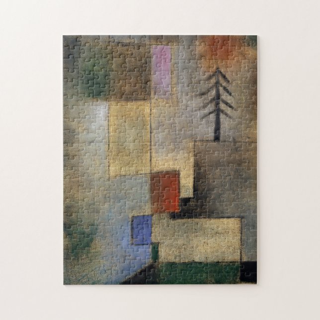 Kleines Bild von Bäumen, 1922 von Paul Klee (Vertikal)