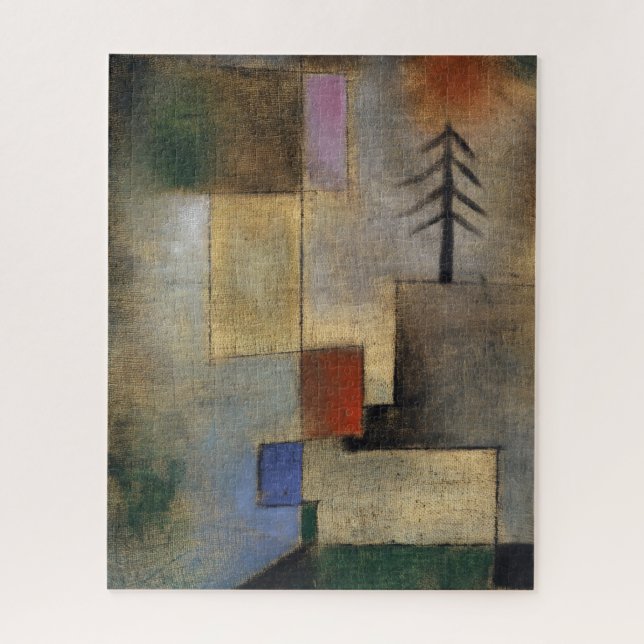 Kleines Bild von den Bäumen von Paul Klee (Vertikal)