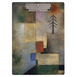 Kleines Bild von den Bäumen von Paul Klee Klemmbrett