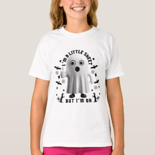 Kleines Blatt aber ich bin okay Niedlich Ghost Hal T-Shirt