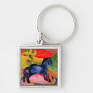 Kleines blaues Horse, 1912 Schlüsselanhänger