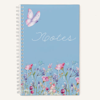 kleines Blumennotizbuch für die Arbeit Notizbuch