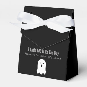 Kleines BOO auf dem Weg zu Halloween-Geist Geschenkschachtel