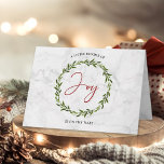 Kleines Bündel von freudlicher Weihnachtsdusche Dankeskarte<br><div class="desc">Dankeschön mit diesen trendigen Babyduschen,  danke Karten. Die Vorlagenformulierung ist einfach zu personalisieren und Ihre Familie und Freunde werden begeistert sein,  wenn sie diese fantastischen Dankesworte erhalten.</div>