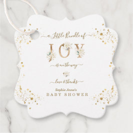 Kleines Bündel von Joy White Gold Blumendusche Geschenkanhänger