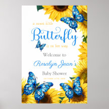 Kleines Butterfly Baby Duschcenter Sonnenblume