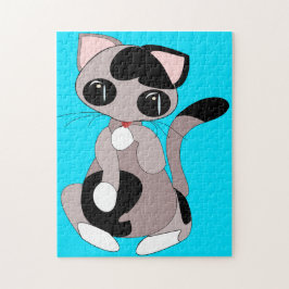 Kleines Cat Puzzle-Geschenk