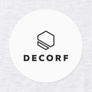 Kleines Circle Closing Label Etiketten