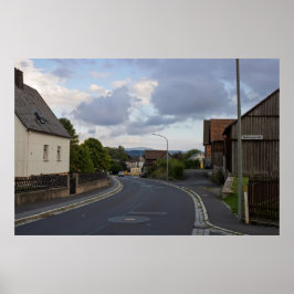 Kleines Dorf Poster