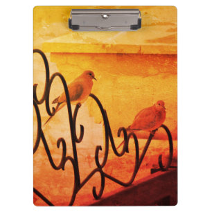 Kleines Doves-Notebook Klemmbrett