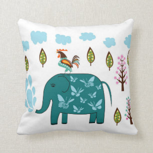 Kleines Elefant-Kissen Kissen