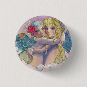 Kleines Engels-Button Button