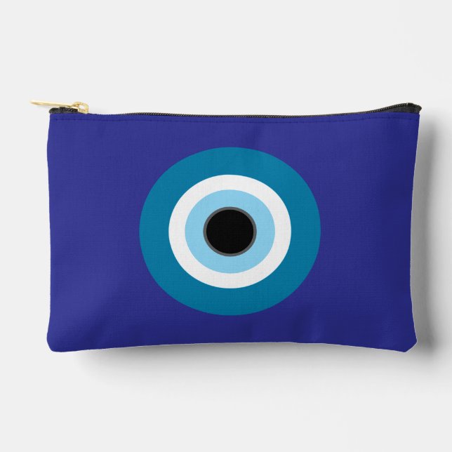Kleines Eye Zippered Bag Zubehörtasche (Vorderseite)
