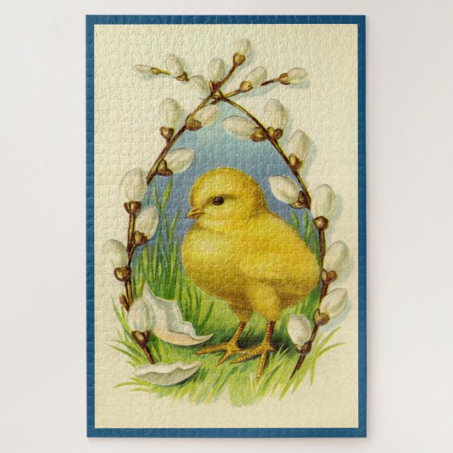 Kleines Gelbbvogel großes Puzzle (Vertikal)