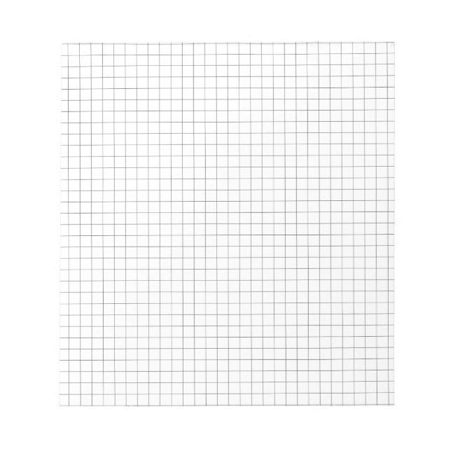 Kleines Graph Paper Note Pad Notizblock (Vorderseite)