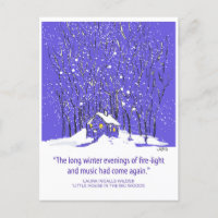 Kleines Haus auf der Hand von Prairie - Gezeichnet