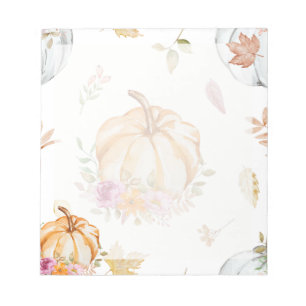Kleines Herbstpapier für Notizen und Listen Notizblock