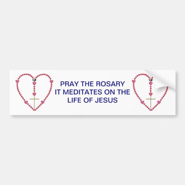 Kleines Herzen Rosenbeet Autoaufkleber (Vorne)