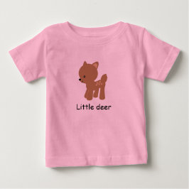Kleines Hirschbaby-Shirt Baby T-shirt