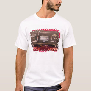 Kleines Holzetui, mit Symbolen der Freimaurerei T-Shirt