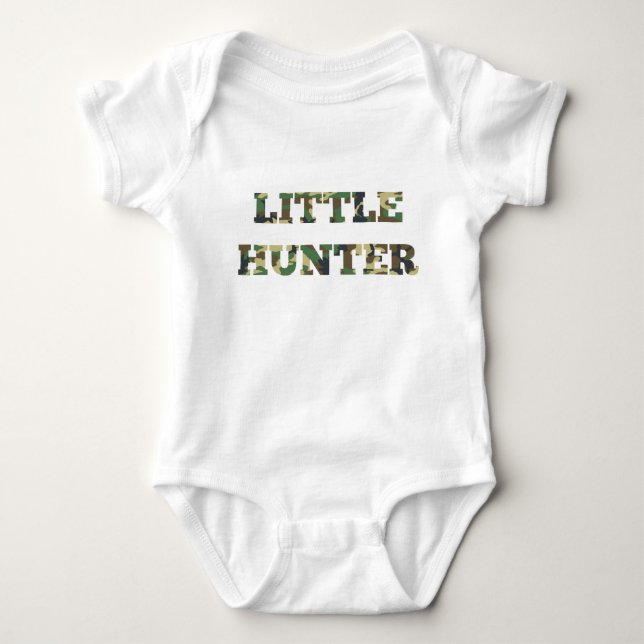 Kleines Jäger-Baby Onsie Baby Strampler (Vorderseite)