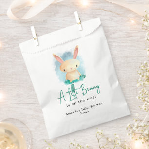 Kleines Kaninchen - Babydusche Geschenktütchen