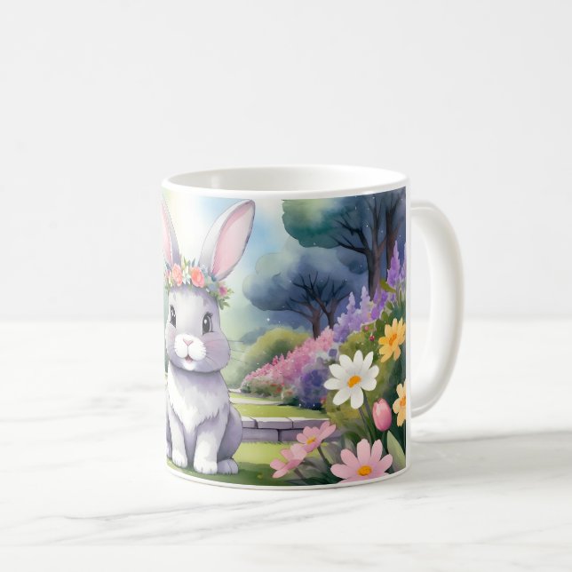 Kleines Kaninchen, Ostern Kaffeetasse (VorderseiteRechts)