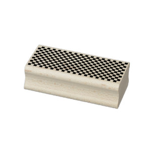 Kleines Karomuster Gummistempel