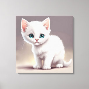 Kleines Kätzchen Leinwanddruck