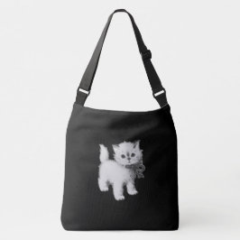 KLEINES KATZDESIGN TRAGETASCHEN MIT LANGEN TRÄGERN