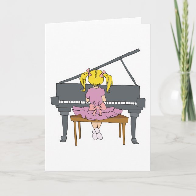 Kleines Klavier Karte (Vorderseite)