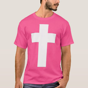 Kleines Kreuz Christentum Glaube Hoffnung Liebe Je T-Shirt