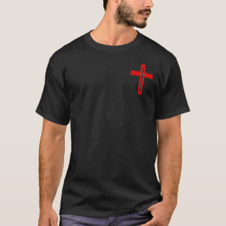 Kleines Kreuz u. Klinge T-Shirt