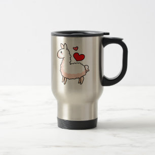 Kleines Lama Reisebecher