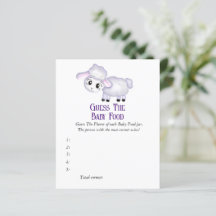 Kleines Lamb Sheep Baby Duschspiel