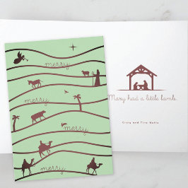 Kleines Lamm Gottes Karte