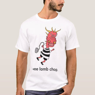 Kleines Lamm-Hieb-T-Shirt T-Shirt