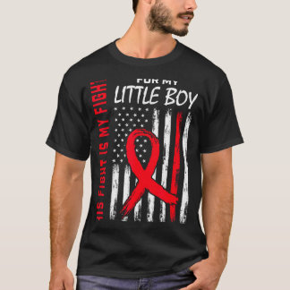 Kleines Mädchen CHD-Bewusstseinsmonats-Produkte He T-Shirt