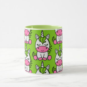 Kleines Mädchen Einhorn Pony Tasse