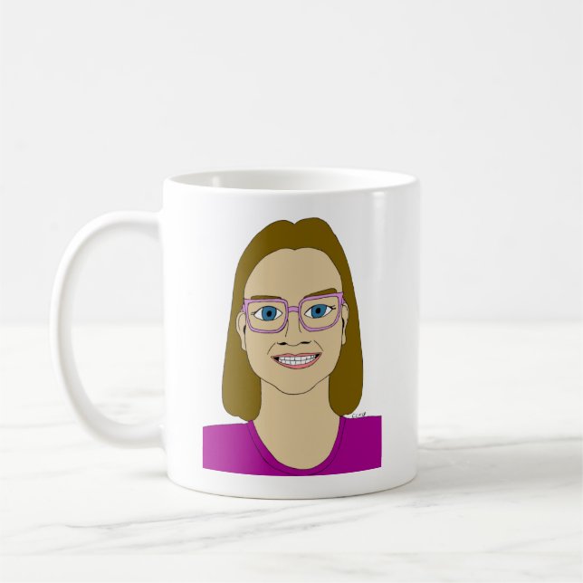 kleines Mädchen Kaffeetasse (Links)