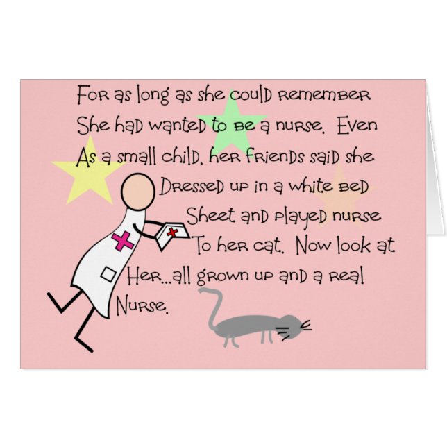 "Kleines Mädchen-Krankenschwester-" (Vorderseite (Horizontal))