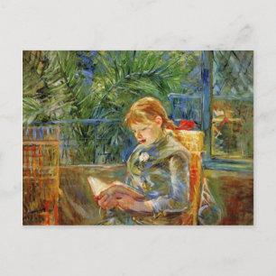Kleines Mädchen, Lesung durch Berthe Morisot Postkarte
