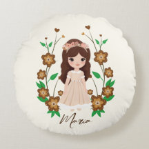 Kleines Mädchen mit Blume