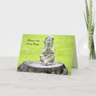 Kleines Mädchen zum Muttertag Karte