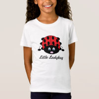 Kleines Marienkäfer-Shirt für Mädchen