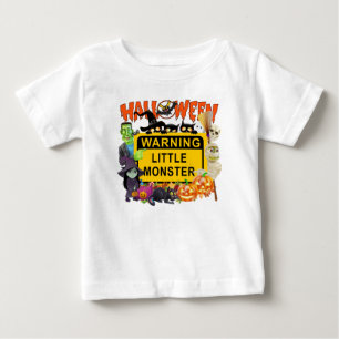 Kleines Monster, Halloween Baby T-shirt